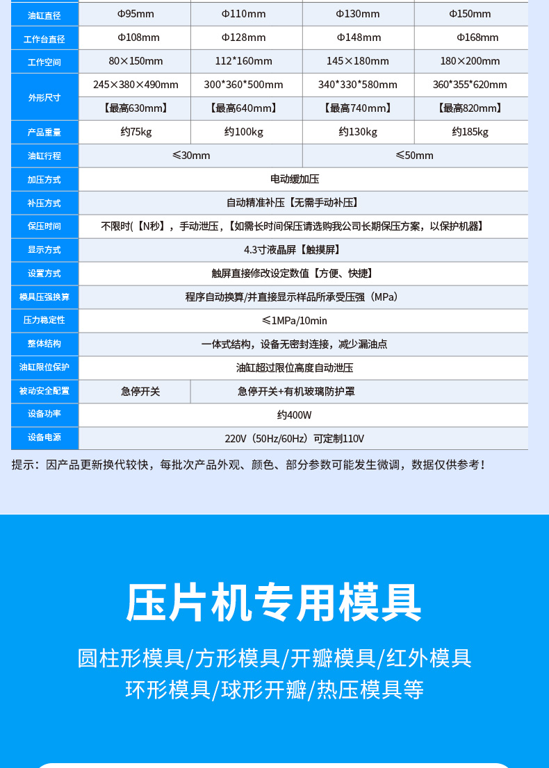 高效款·电动压片机EHP-TS系列24T 详情图 7